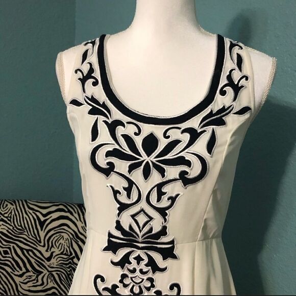 REVOLVE Tularosa Orphelia Black Applique Maxi Dress - Picture 6 of 9